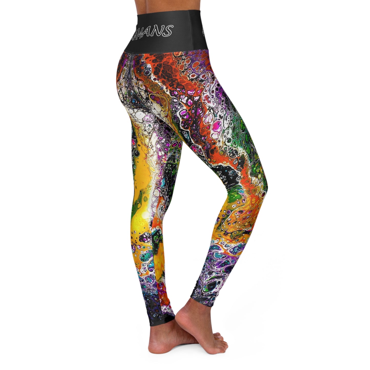 "6D" High-Waisted Yoga Leggings
