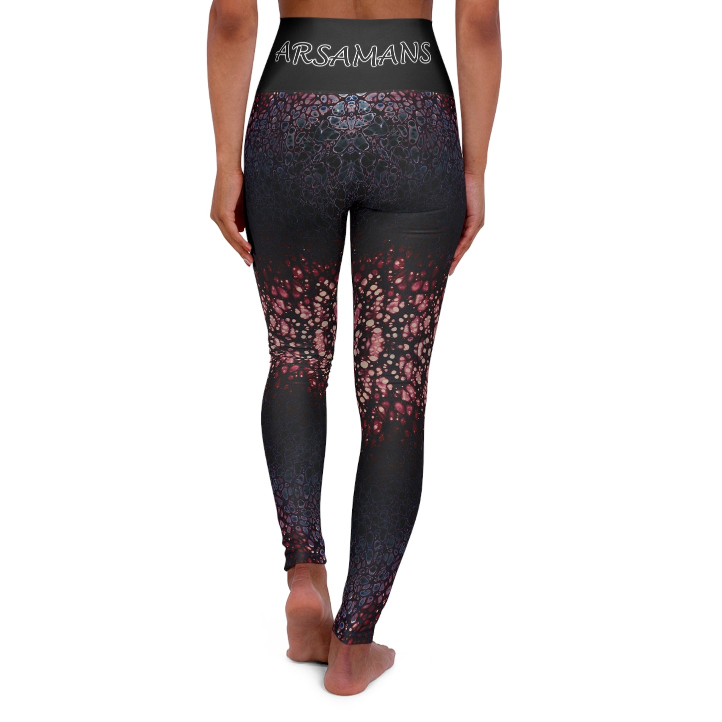 "Granule" High-Waisted Yoga Leggings