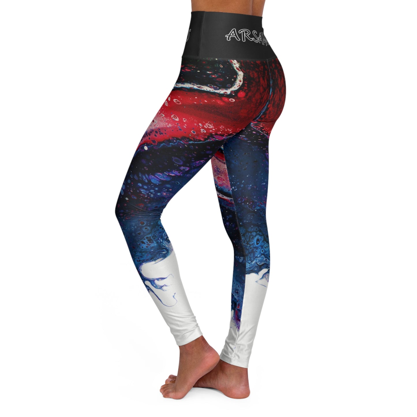 "Geode" High-Waisted Yoga Leggings