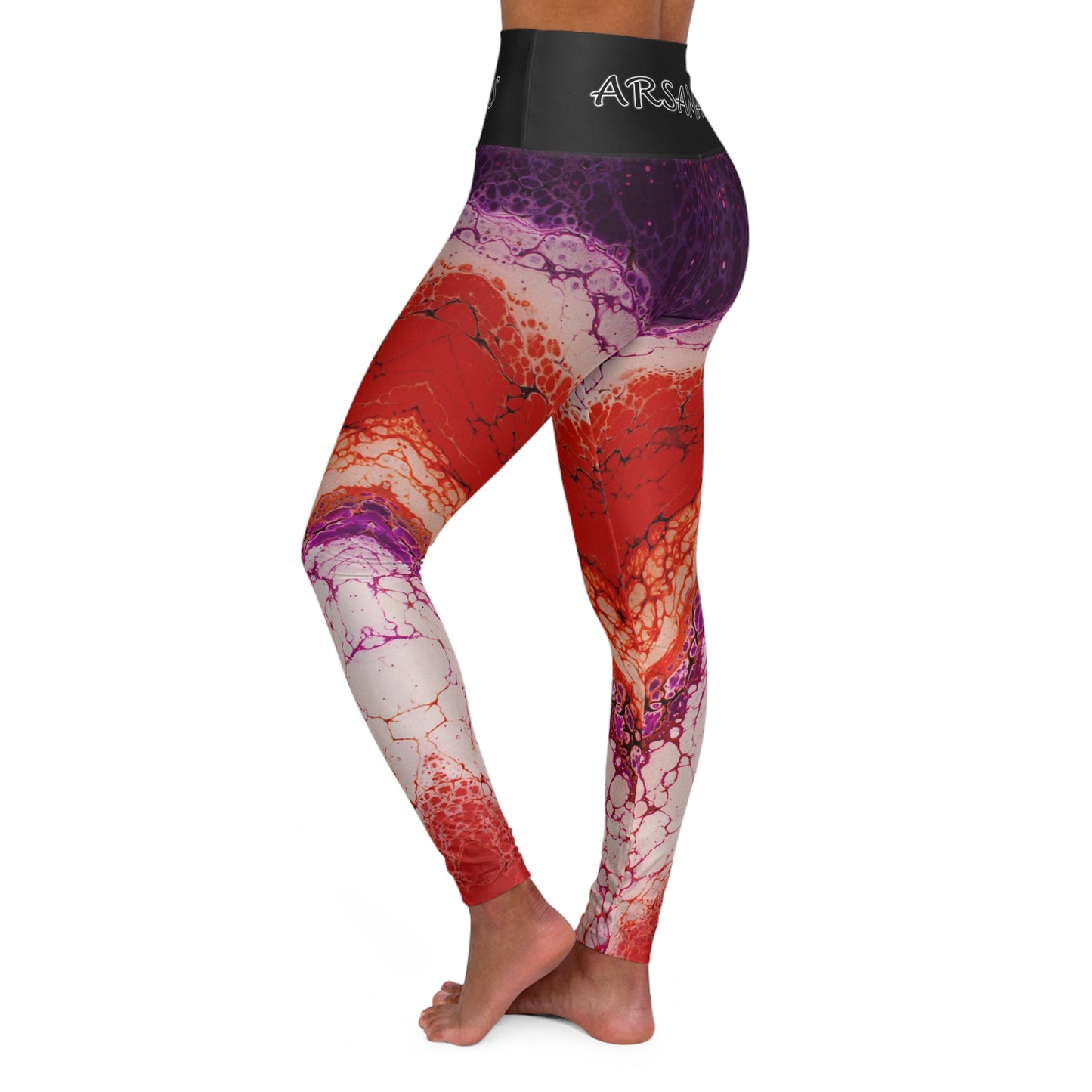 "Majest" High-Waisted Yoga Leggings