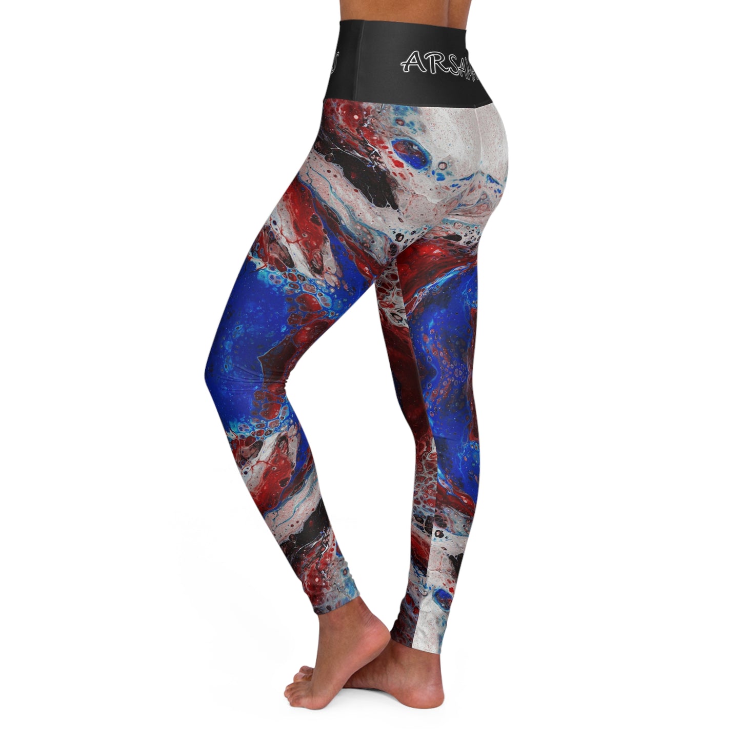 "Wash" Yoga Leggings