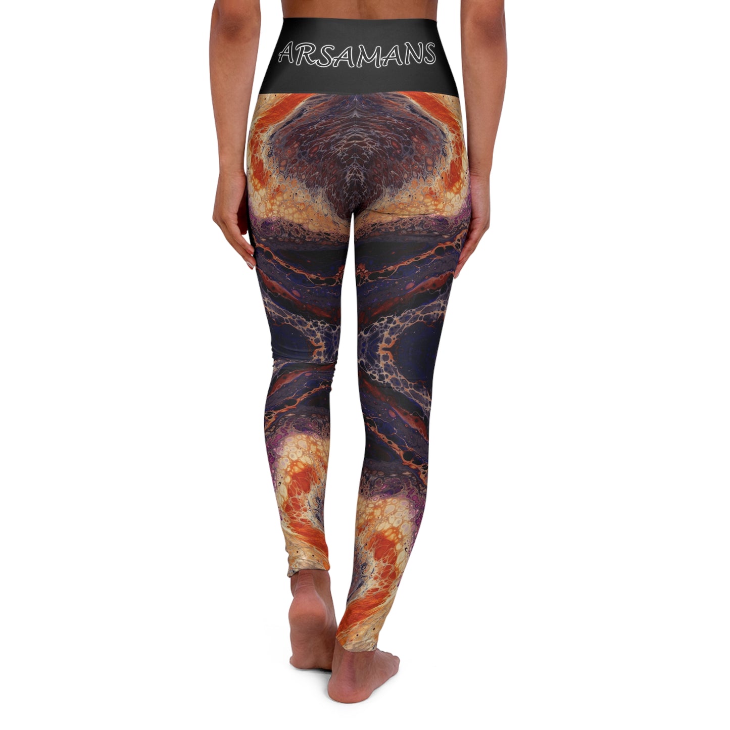"Flare" High-Waisted Yoga Leggings