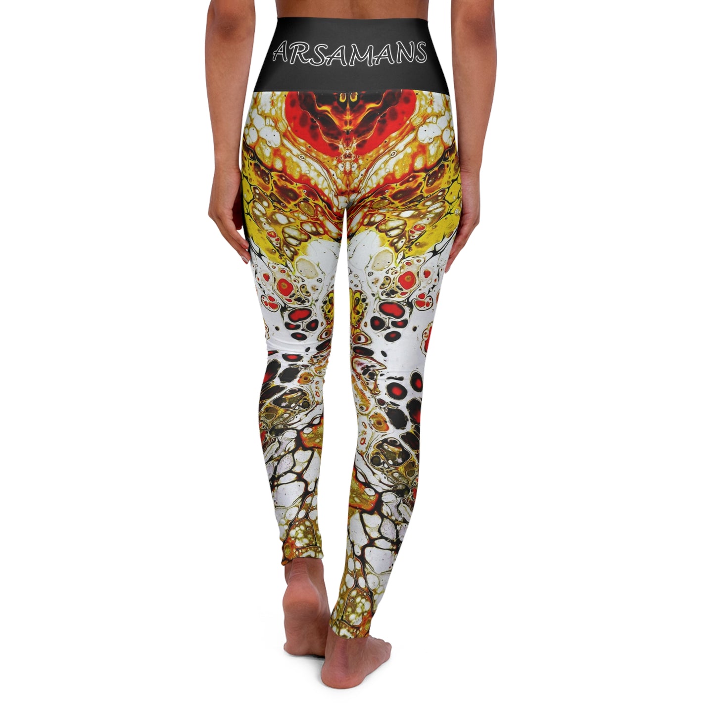 "Clown" High-Waisted Yoga Leggings