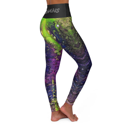 "Kaiju" High-Waisted Yoga Leggings