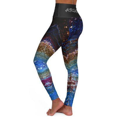 "AquaMar" High-Waisted Yoga Leggings
