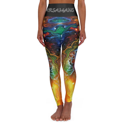 "Wax" Yoga Leggings