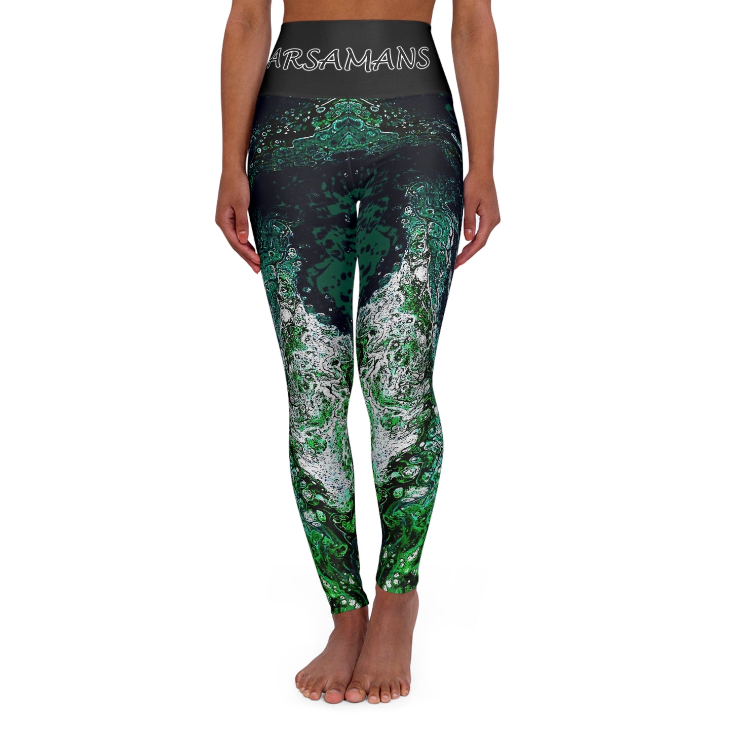 "Merma" High-Waisted Yoga Leggings