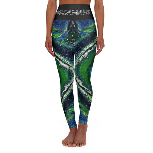 "Feline" High-Waisted Yoga Leggings