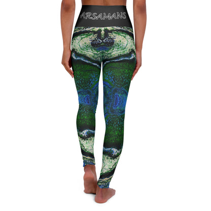 "Feline" High-Waisted Yoga Leggings