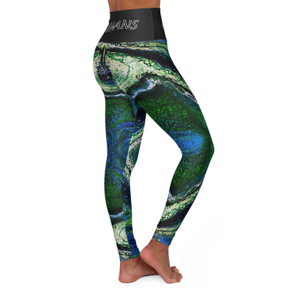 "Feline" High-Waisted Yoga Leggings