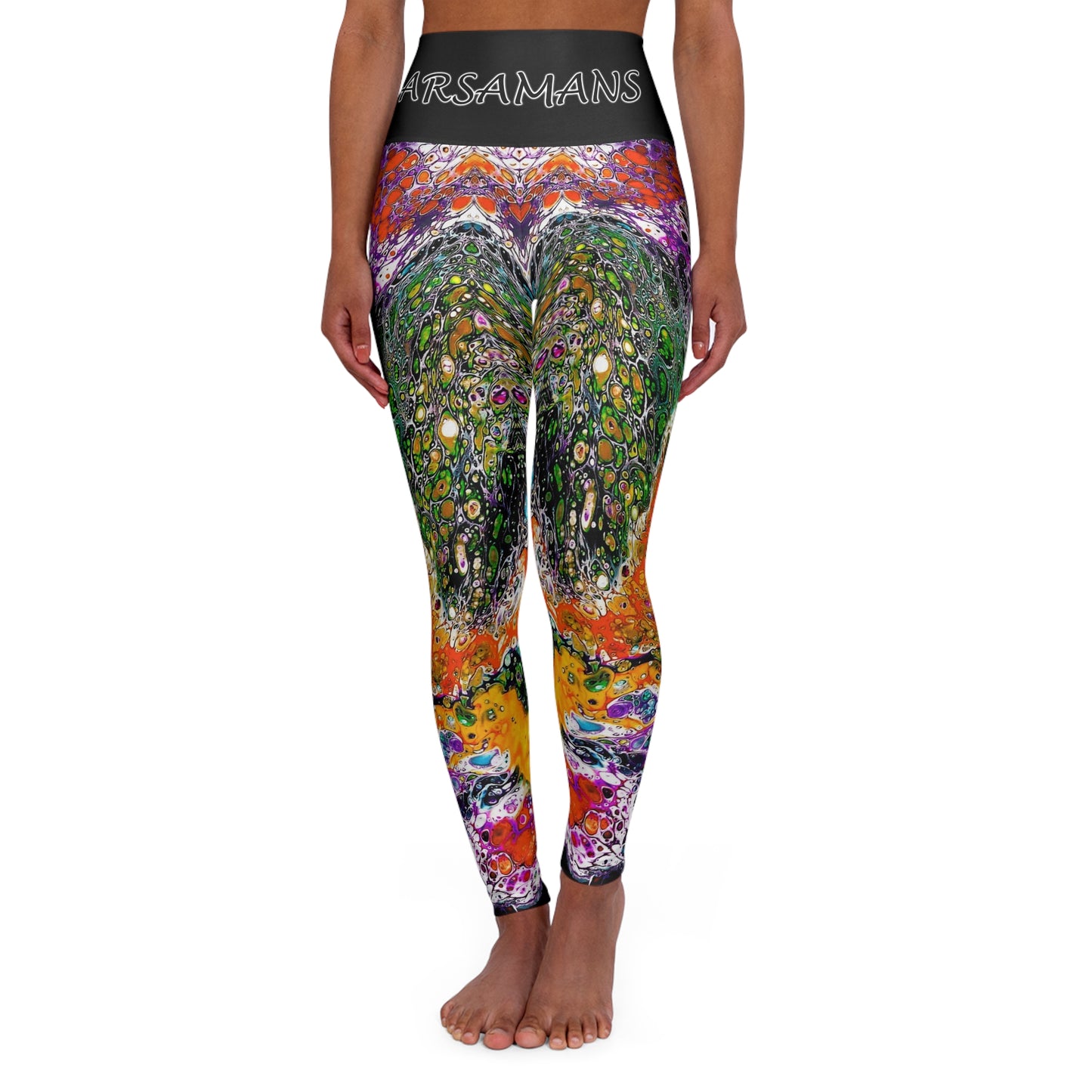 "6D" High-Waisted Yoga Leggings