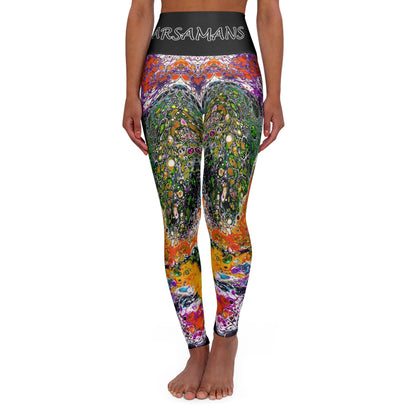 "6D" High-Waisted Yoga Leggings