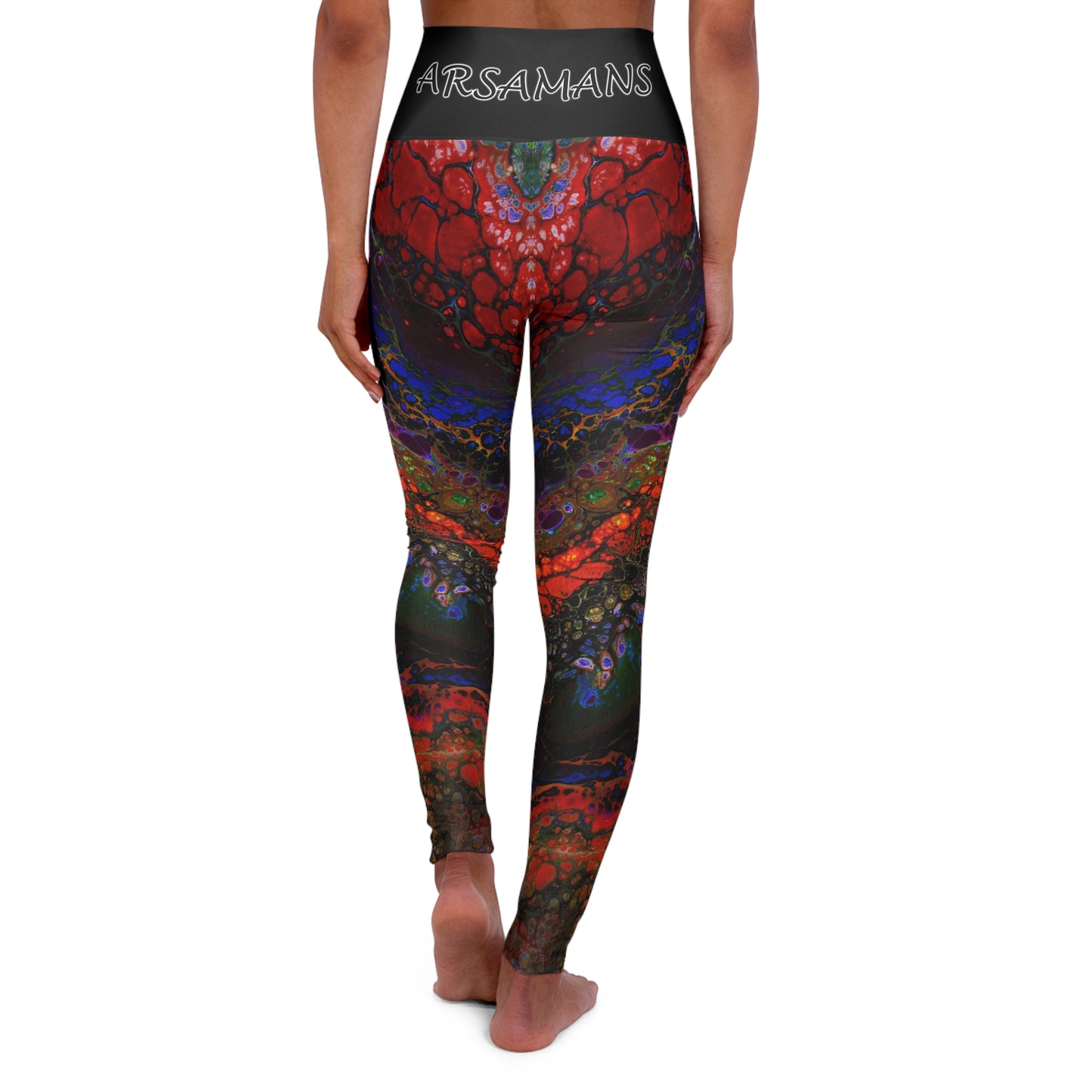 "Mass" High-Waisted Yoga Leggings