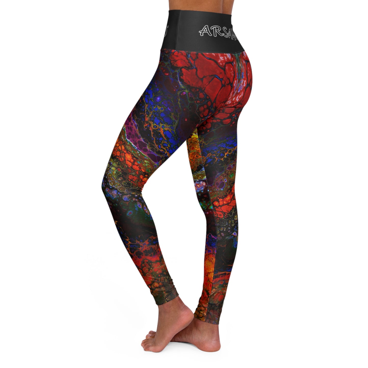 "Mass" High-Waisted Yoga Leggings