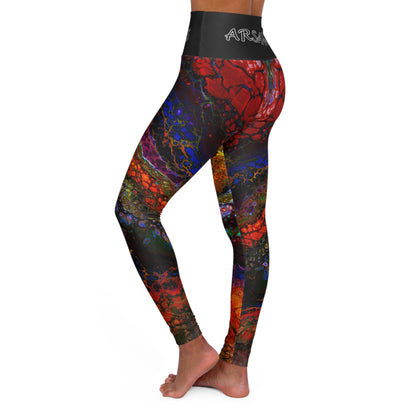 "Mass" High-Waisted Yoga Leggings
