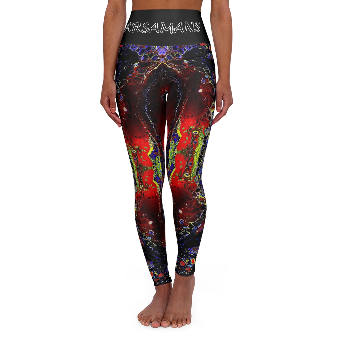 "Cresta" High-Waisted Yoga Leggings