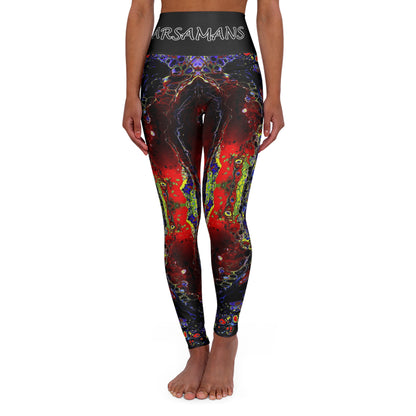 "Cresta" High-Waisted Yoga Leggings