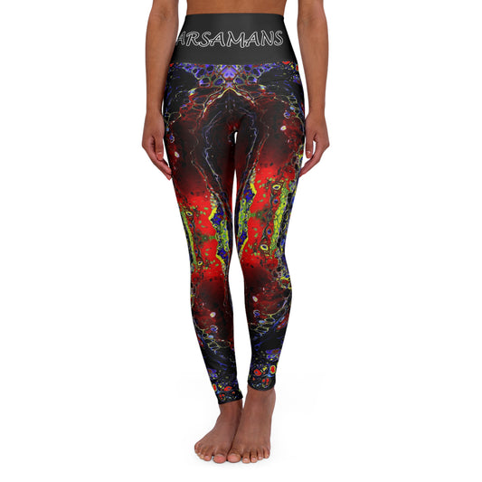 "Cresta" High-Waisted Yoga Leggings