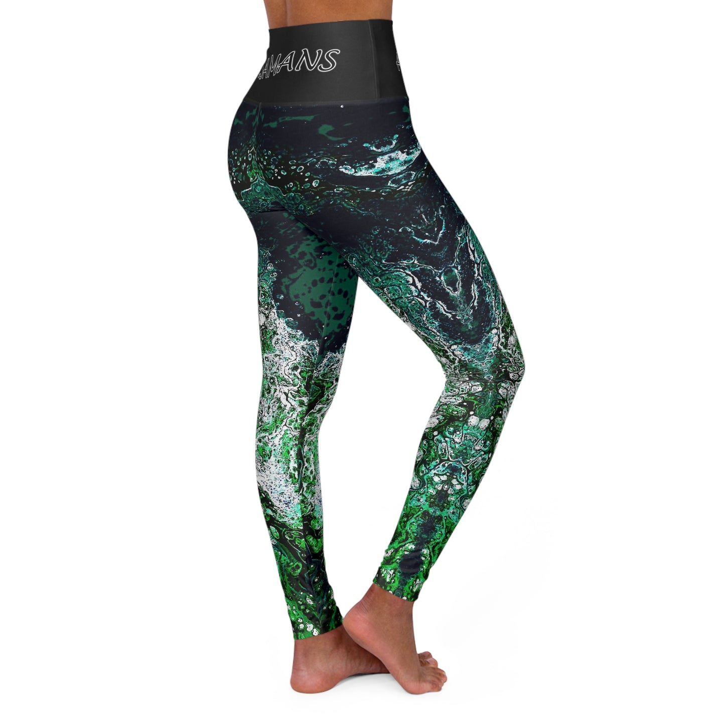 "Merma" High-Waisted Yoga Leggings