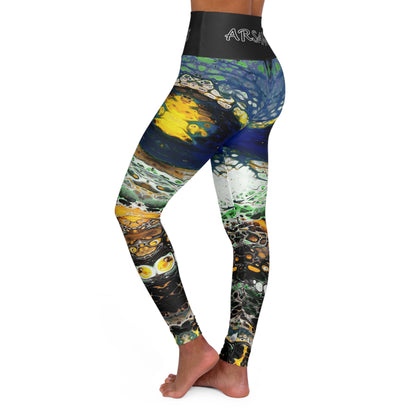 "Nest" High-Waisted Yoga Leggings