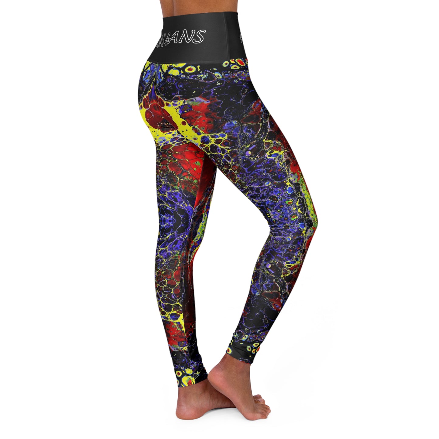 "Cresta" High-Waisted Yoga Leggings