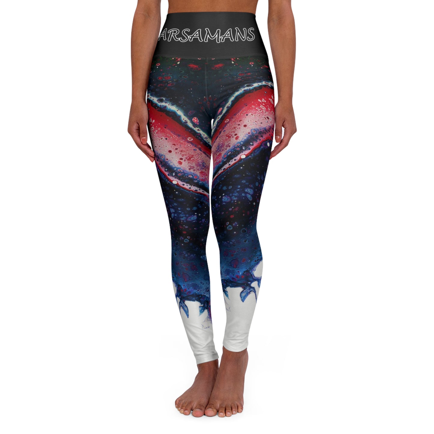 "Geode" High-Waisted Yoga Leggings
