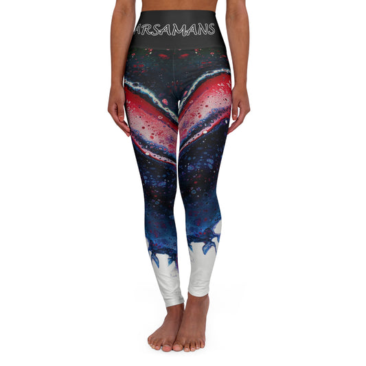 "Geode" High-Waisted Yoga Leggings