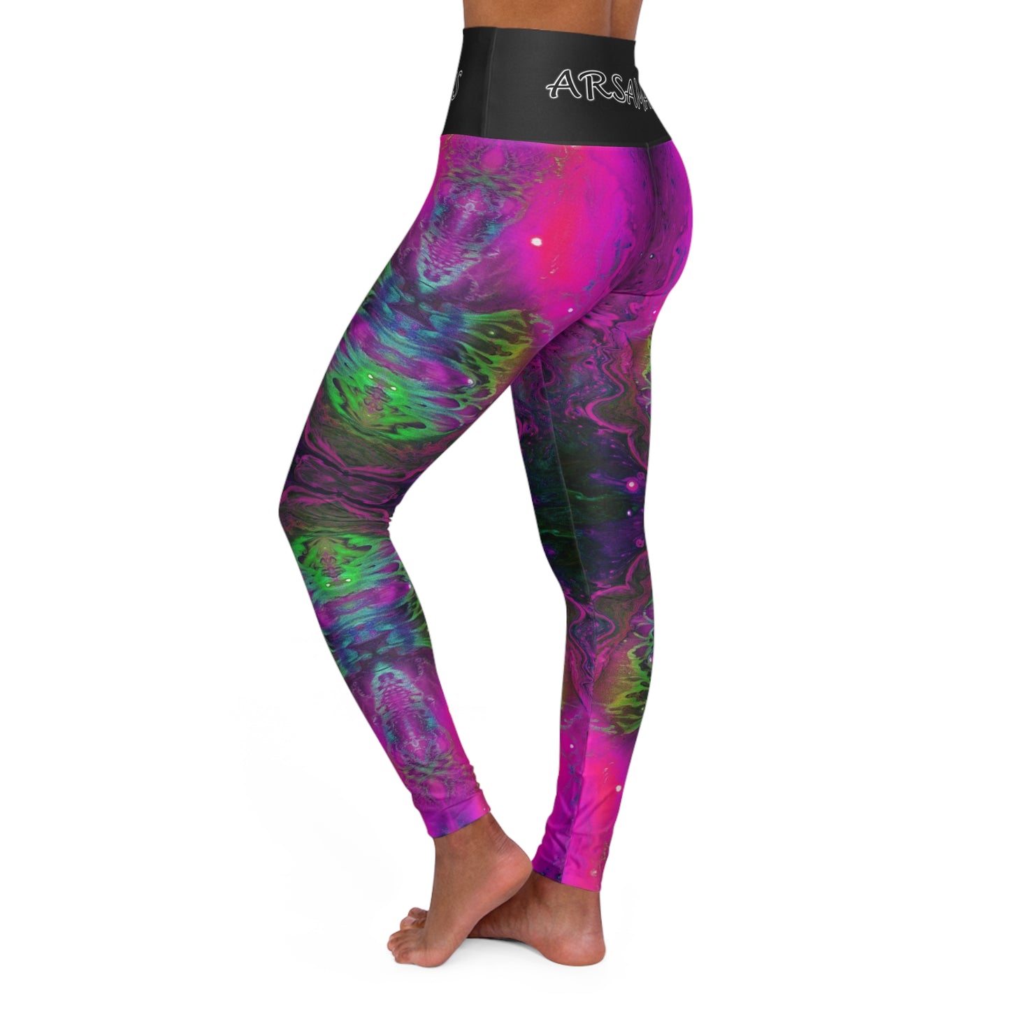 "Parallels" Yoga Leggings