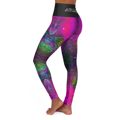 "Parallels" Yoga Leggings
