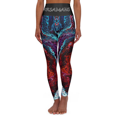 "Chakra" High-Waisted Yoga Leggings