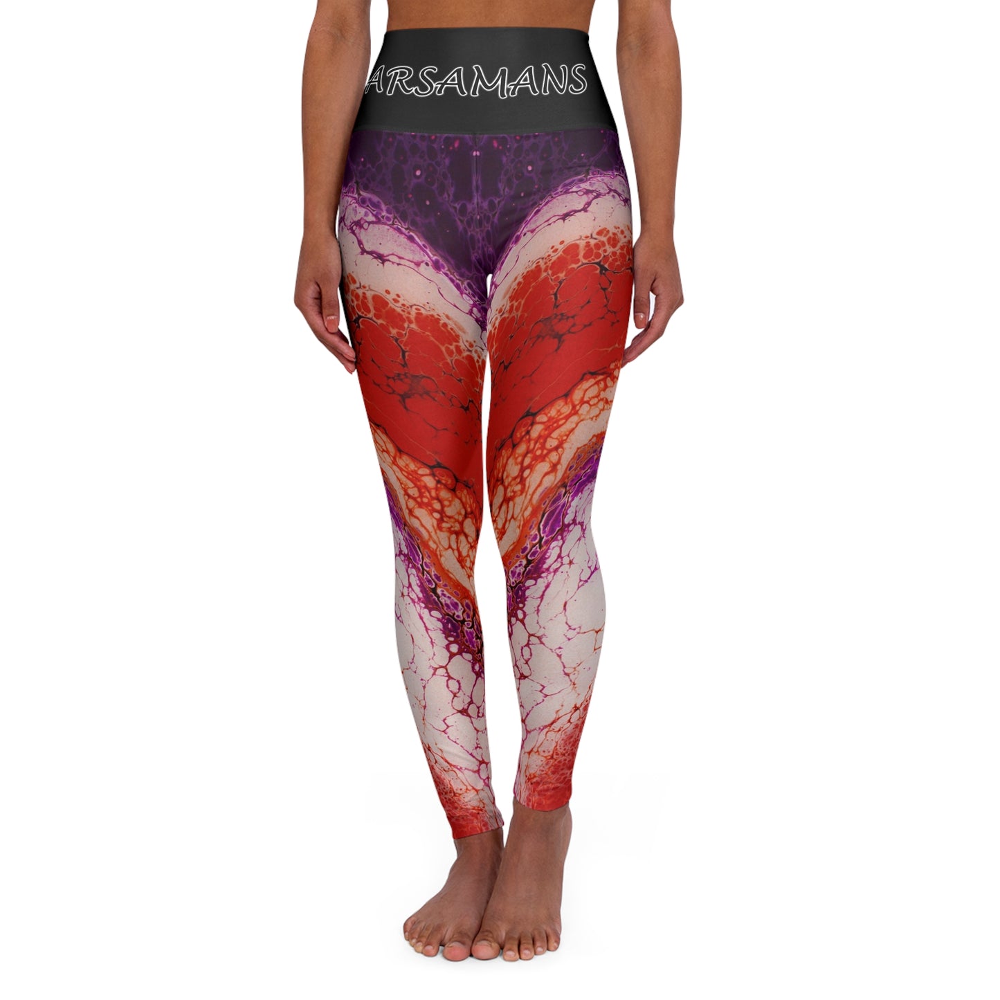 "Majest" High-Waisted Yoga Leggings