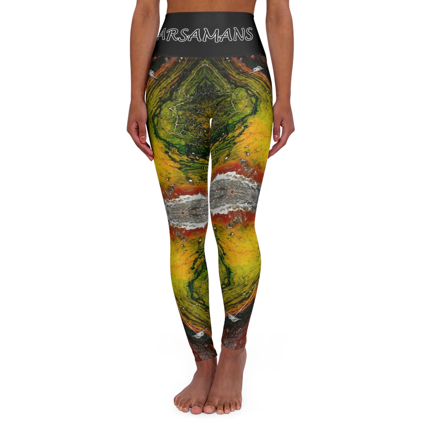 "Popper" Yoga Leggings