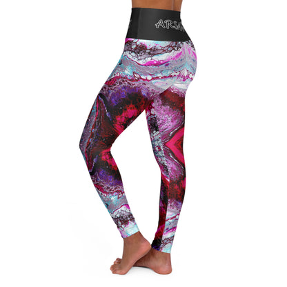 "Coy" High-Waisted Yoga Leggings