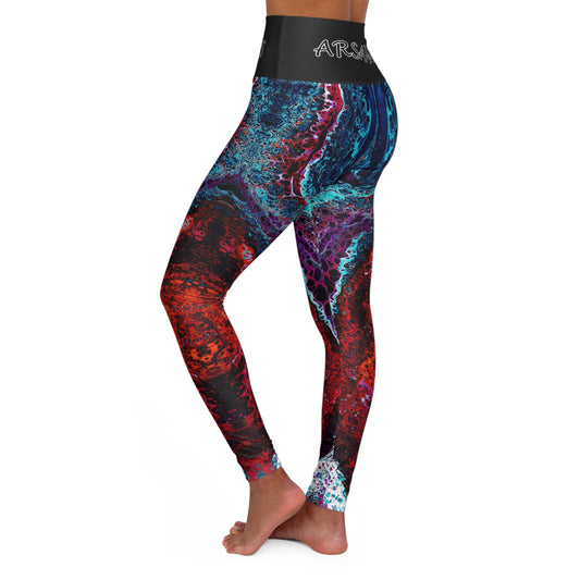 "Chakra" High-Waisted Yoga Leggings