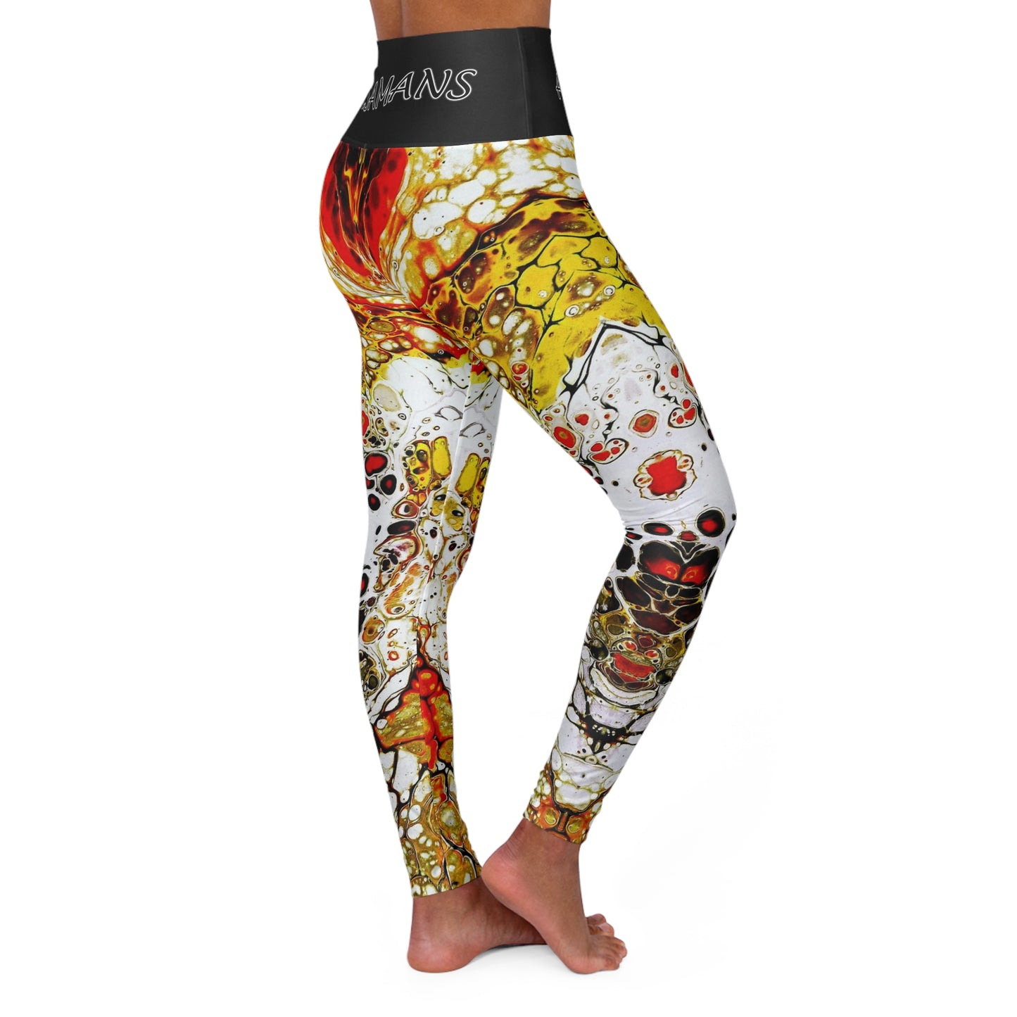 "Clown" High-Waisted Yoga Leggings