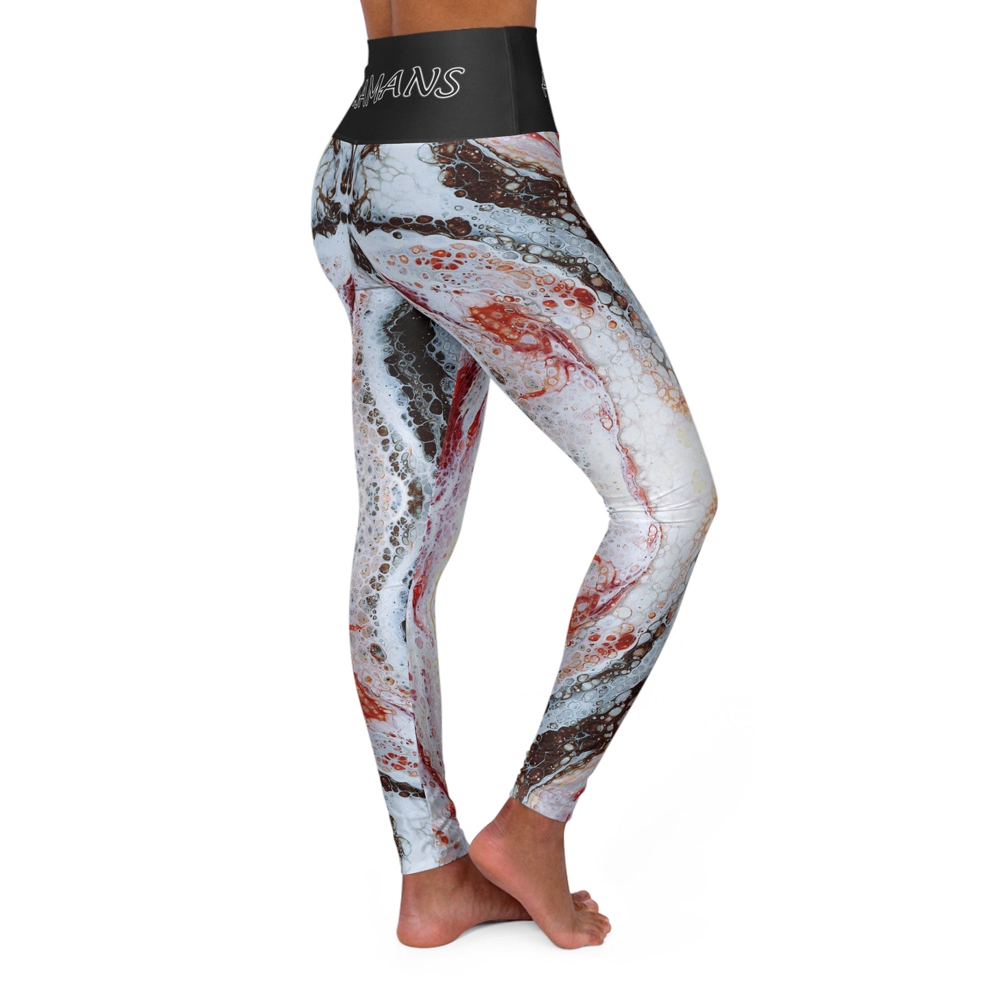 "Foam" High-Waisted Yoga Leggings