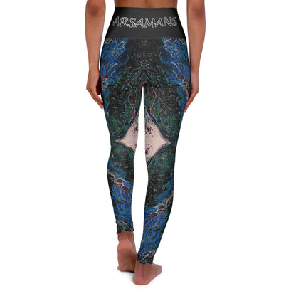 "Jectory" High-Waisted Yoga Leggings