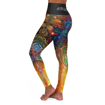 "Wax" Yoga Leggings