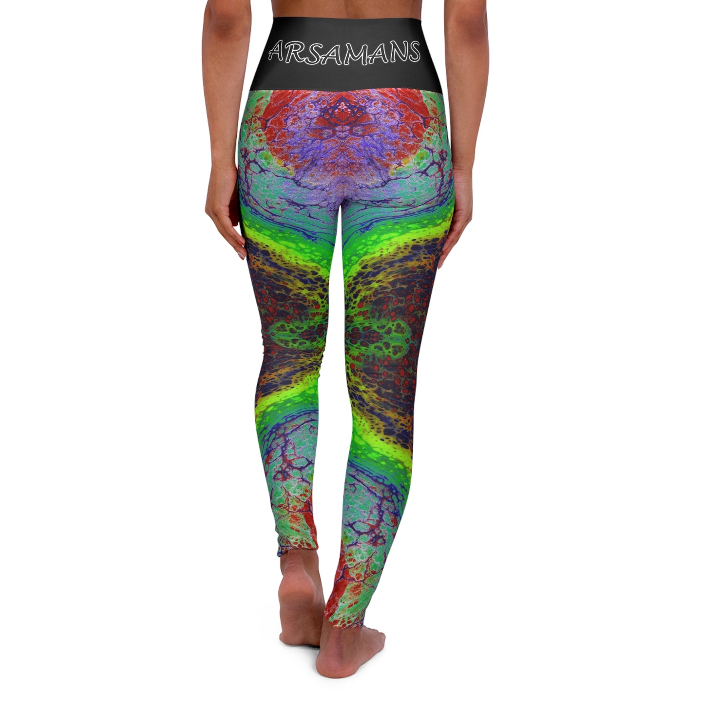 "Edge" High-Waisted Yoga Leggings