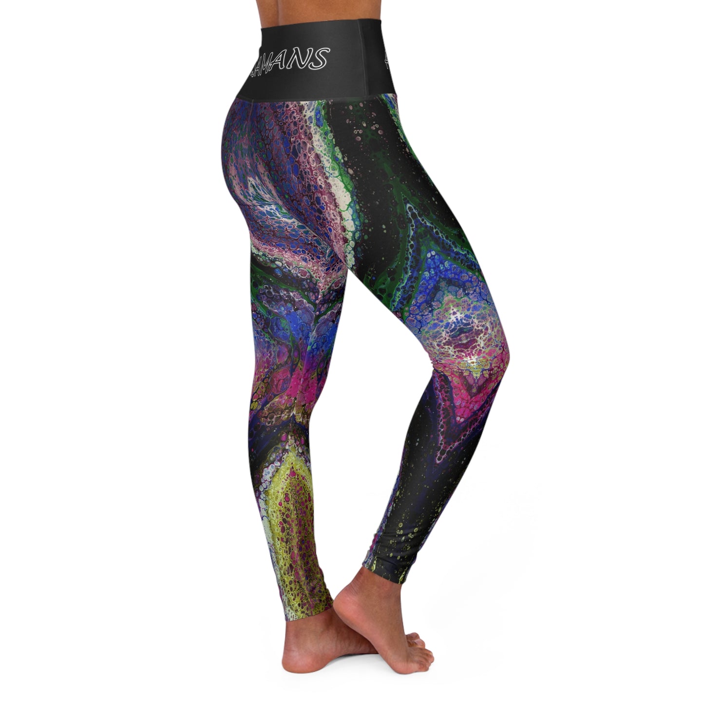 "Matrix" High-Waisted Yoga Leggings