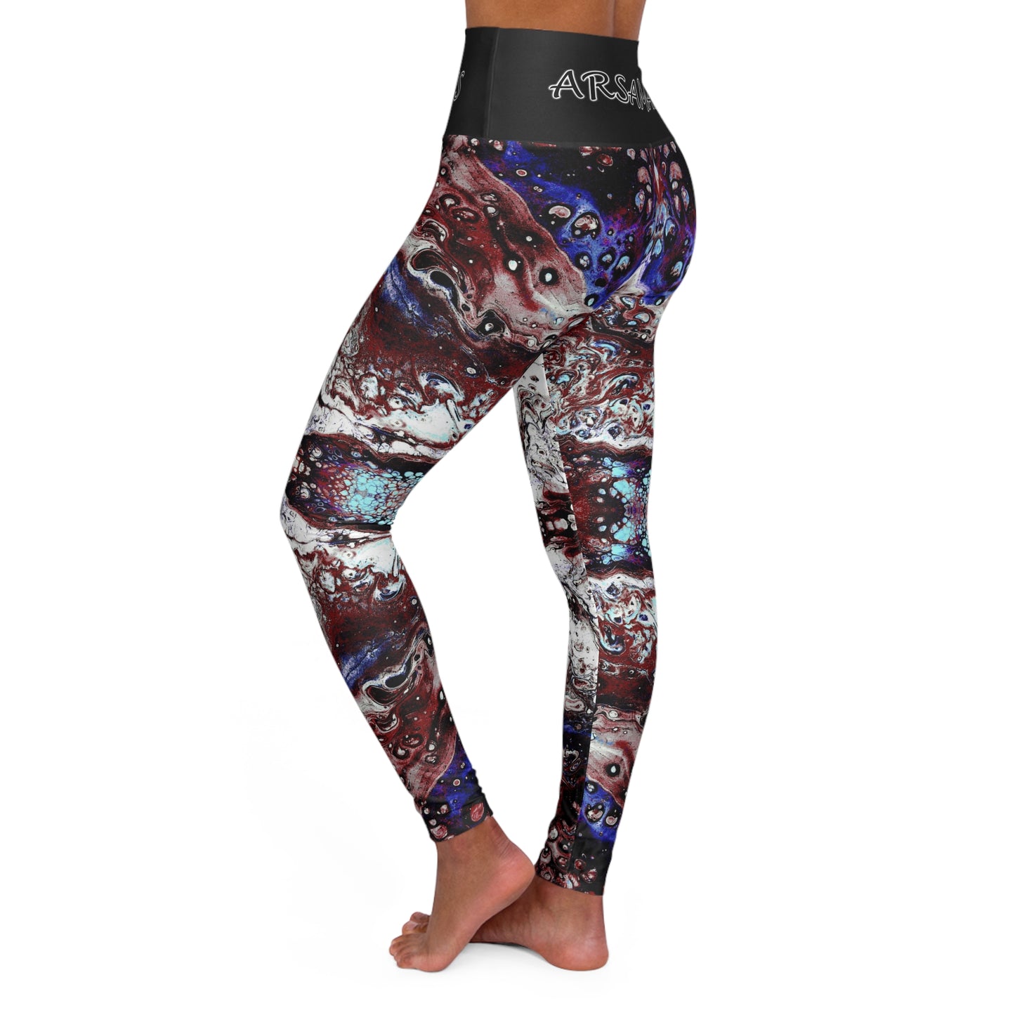 "Meta" High-Waisted Yoga Leggings