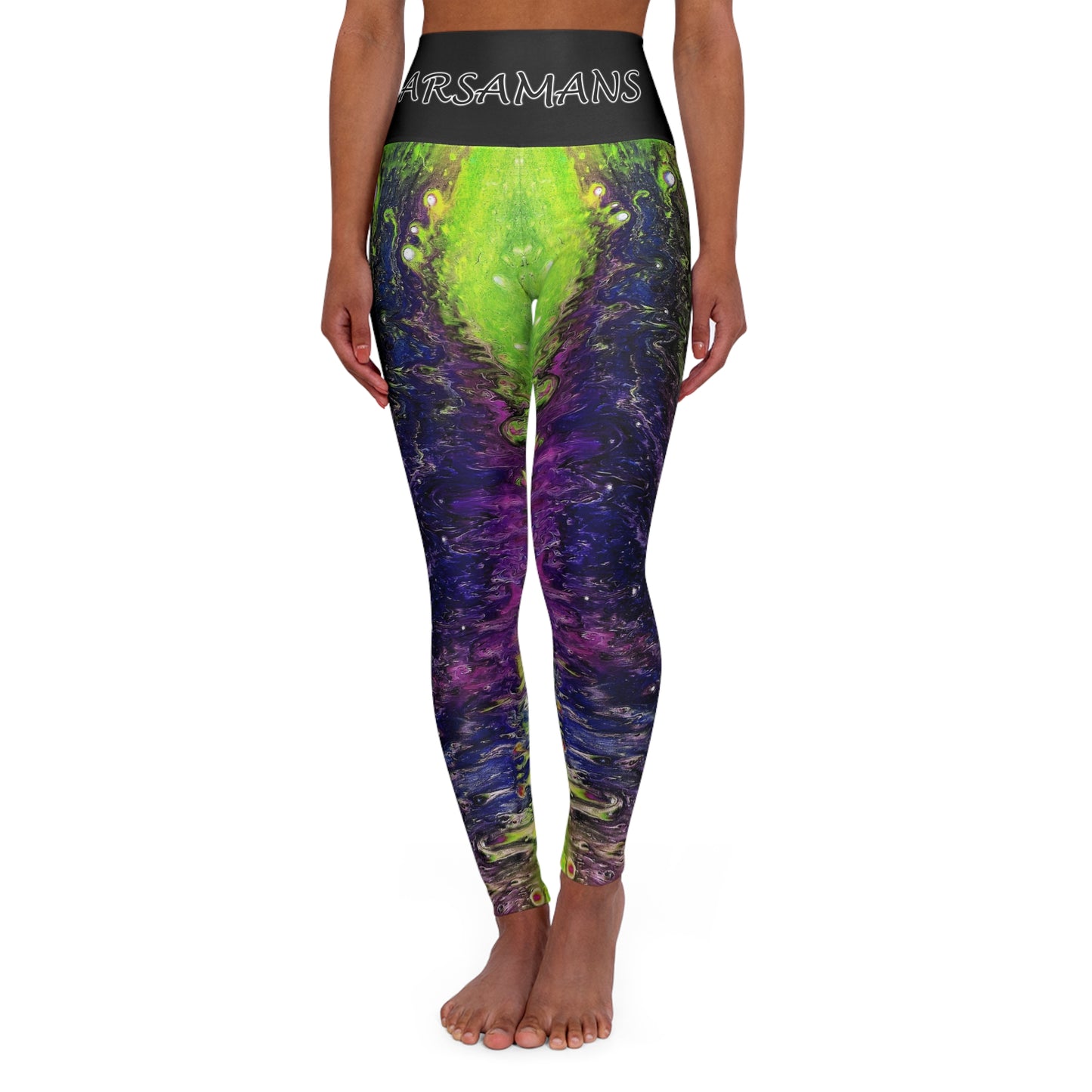 "Kaiju" High-Waisted Yoga Leggings