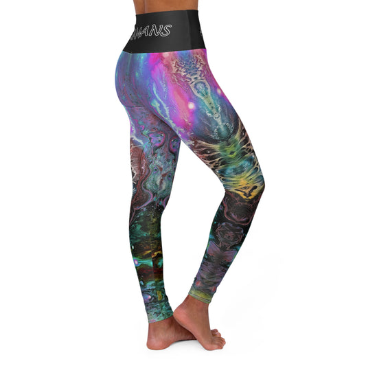 "Gatekeeper" High-Waisted Yoga Leggings