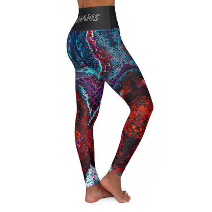 "Chakra" High-Waisted Yoga Leggings