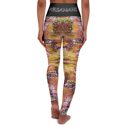 "Fall" High-Waisted Yoga Leggings