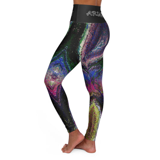 "Matrix" High-Waisted Yoga Leggings