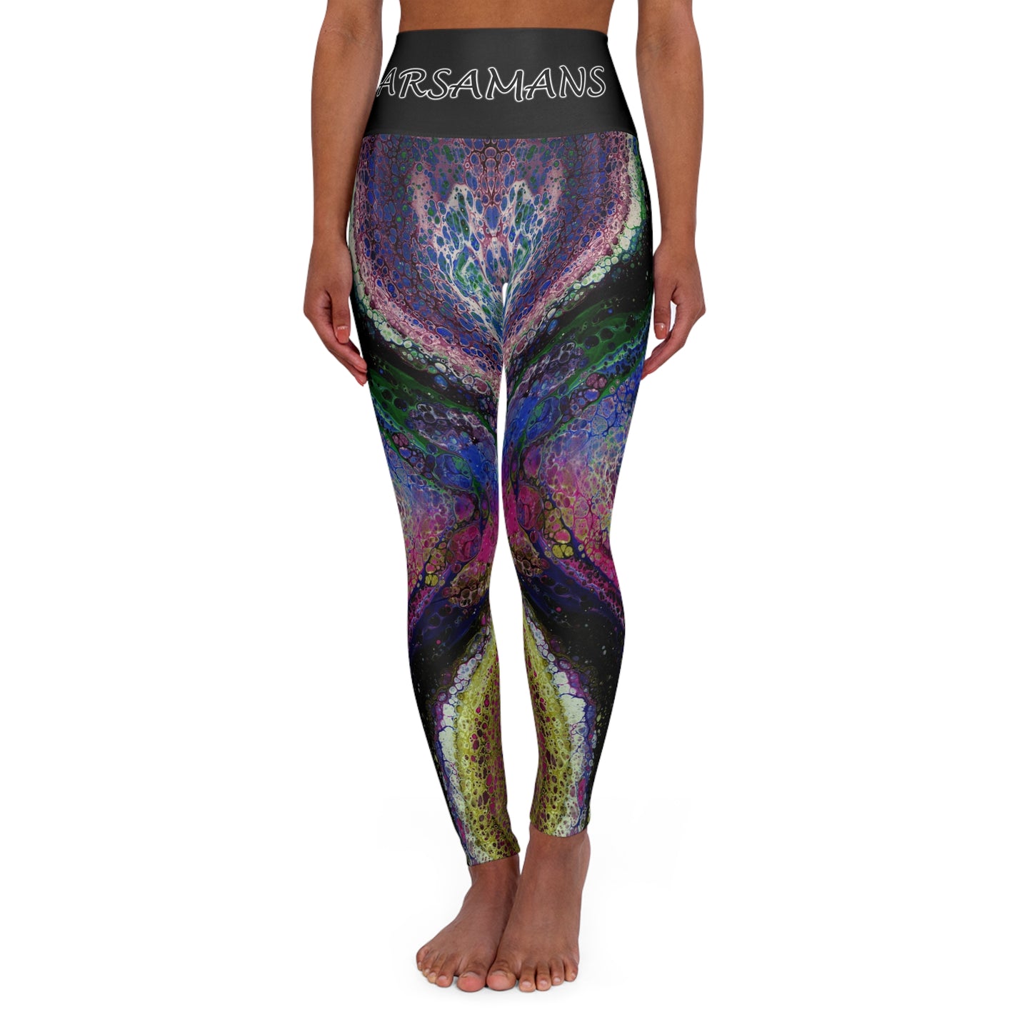"Matrix" High-Waisted Yoga Leggings