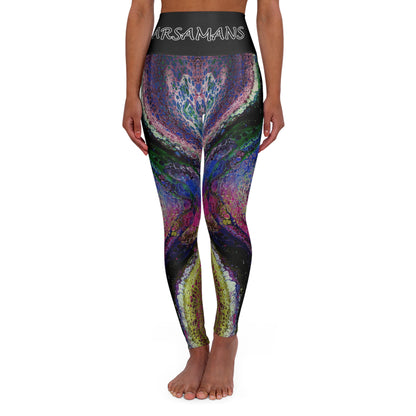 "Matrix" High-Waisted Yoga Leggings