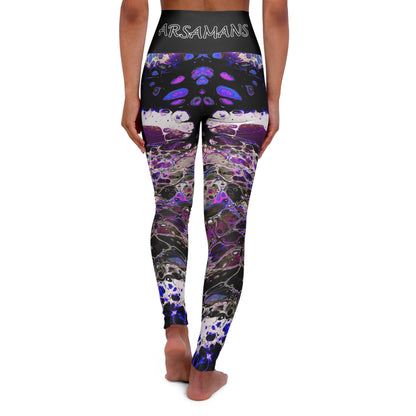 "AI" High-Waisted Yoga Leggings