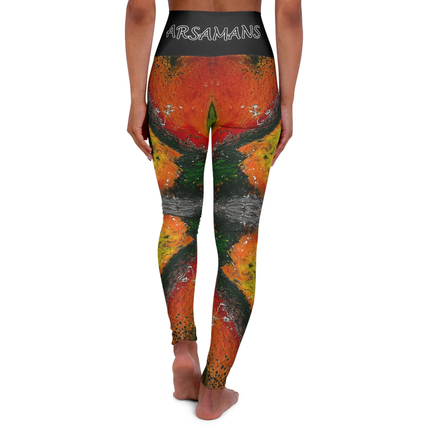 "Popper" Yoga Leggings